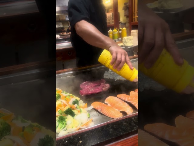 Title: Healthy Eating Tips at a Hibachi Restaurant! 🍣🔥 #HealthyEating #Hibachi #FoodTips