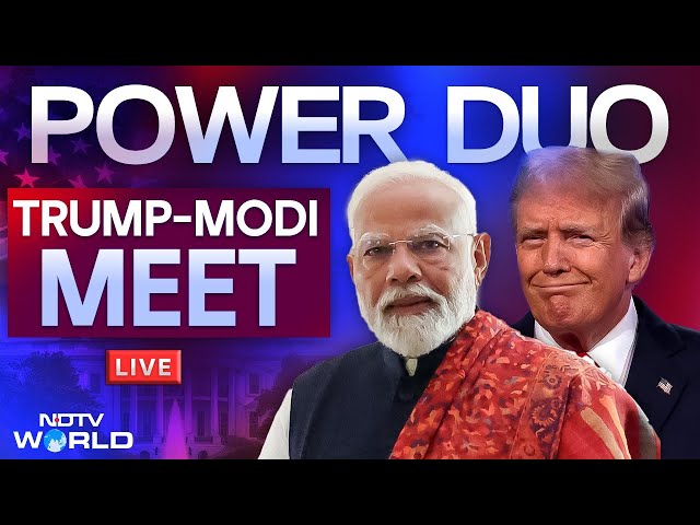 PM Modi US | PM Modi LIVE | PM Modi Donald Trump LIVE | PM Modi Trump Meet | NDTV LIVE