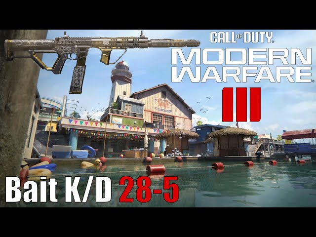 Modern Warfare III S5 Long Live The King Blueprint Gameplay on Bait K/D 28-5 (4K HDR No Commentary)