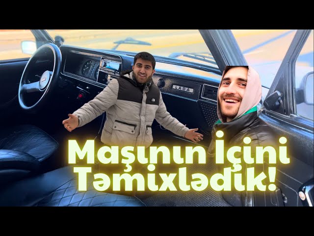 GÜNLÜK VLOG #7 | MAŞININ İÇİNİ TƏMİZLƏDİK 🧽