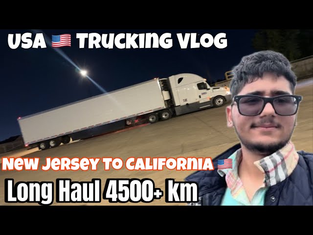 New Jersey To California 🌴🇺🇸|हर कंपनी के अपने Rules | America 🇺🇸 Trucking