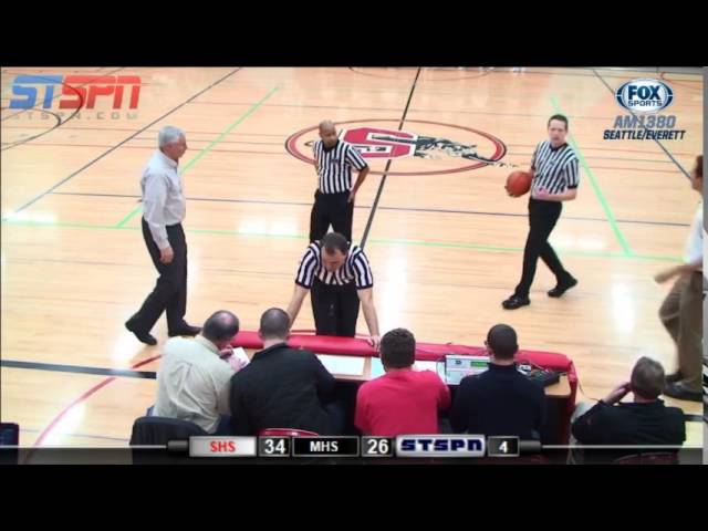 Technical fouls Snohomish vs Monroe Boys Basketball