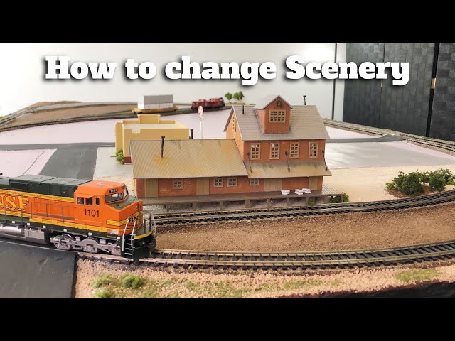 Building HO Train Layout - Ep 6 - Transforming Part of the Layout!