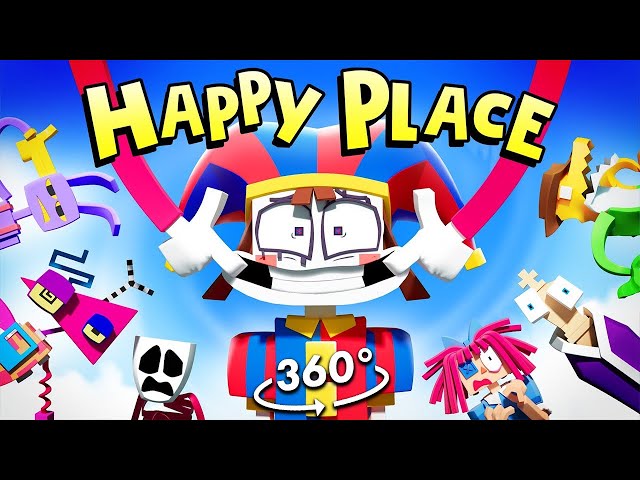 360º VR The Amazing Digital Circus Music Video 🎵 - "Happy Place"