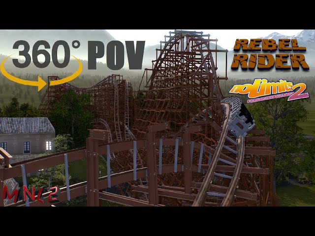 Rebel Rider 360° POV - RMC GhostRider Concept // NoLimits 2 Pro