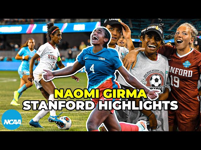 Naomi Girma highlights from Stanford women's soccer's 2019 title win