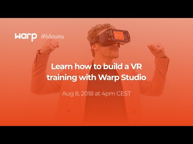 Learn how to build a VR training