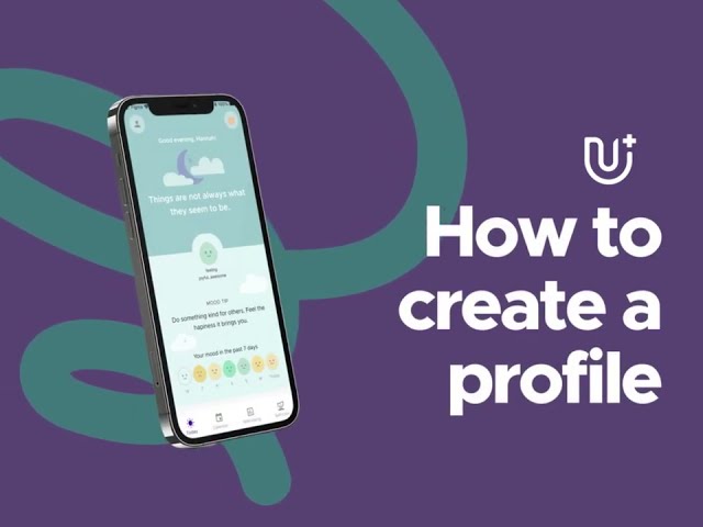 uMore App - How to create a profile