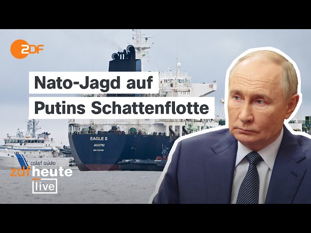 Welche Gefahr geht von Russlands Schattenflotte aus? | Die Analyse bei ZDFheute live