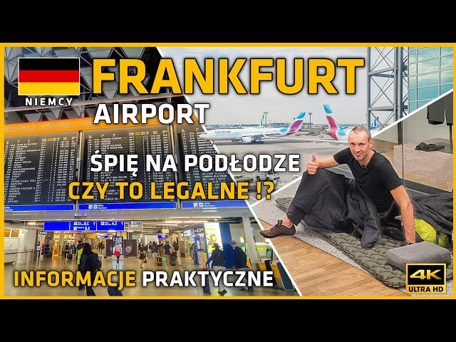 ✈️ Frankfurt Airport 🇩🇪 – Complete Guide: Transport, Food &... Sleeping on the Floor! 😴