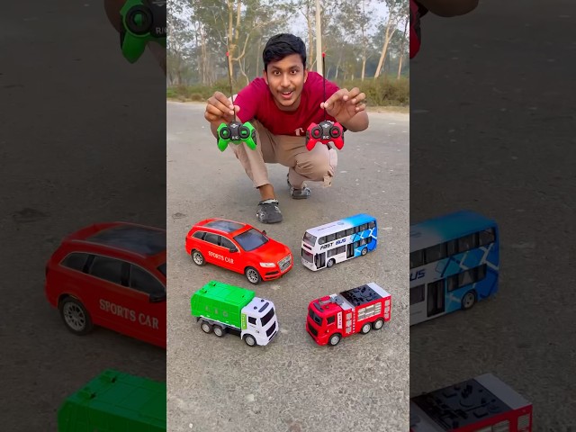 Dekho amar 4 Best RC Car bus truck testing