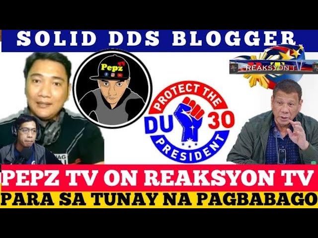 INTERVIEW WITH PEPZ TV BLOGGER SOLID Duterte Diehard Supporters | DDS BLOGGER REAKSYON TV