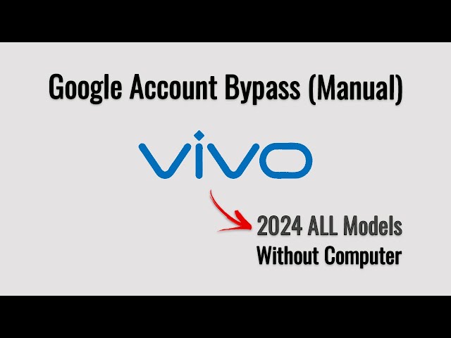 Vivo Google Account Bypass without Computer | android 11,12,13,14 | 2024