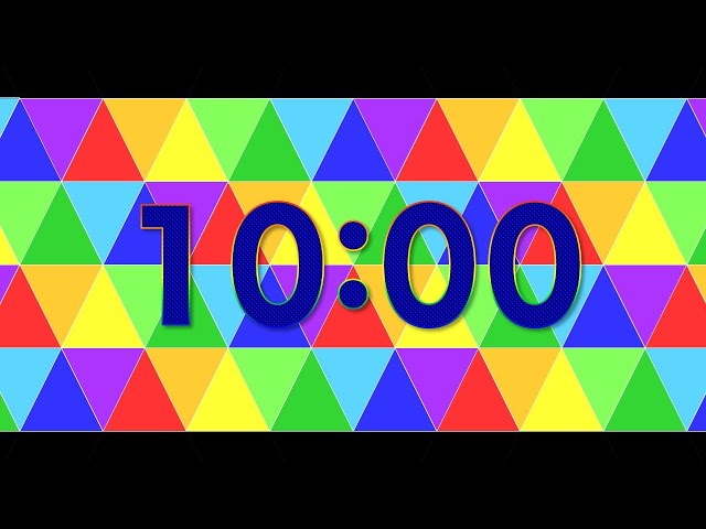 10 Minute Timer - Colorful Timer