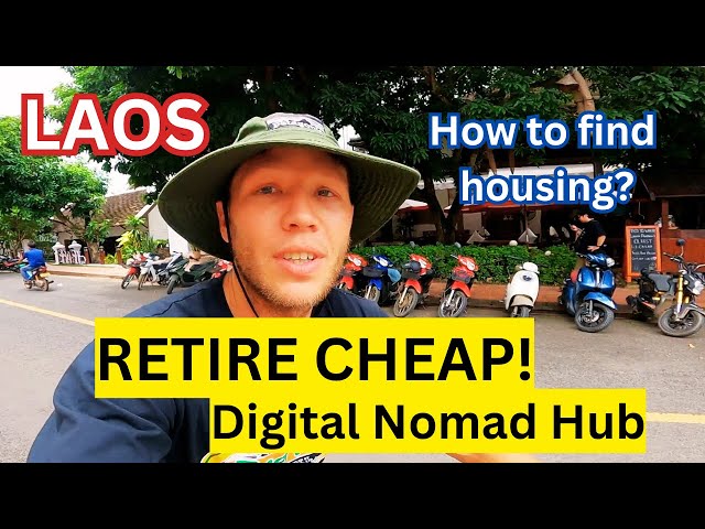 🇱🇦Retire Cheap, Digital Nomad Luang Prabang Laos