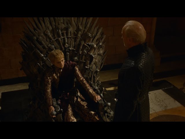 Watch Tywin Lannister Put King Joffrey in His Place!