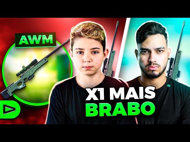 THURZIN vs. JORDAN!! X1 DE AWM NA LOUD FREE FIRE!!