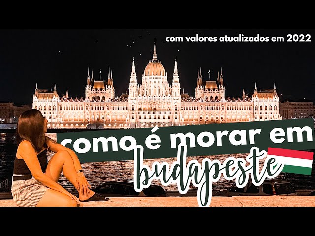 Como é morar em Budapeste na Hungria? 🇭🇺 | Mariany Viaja