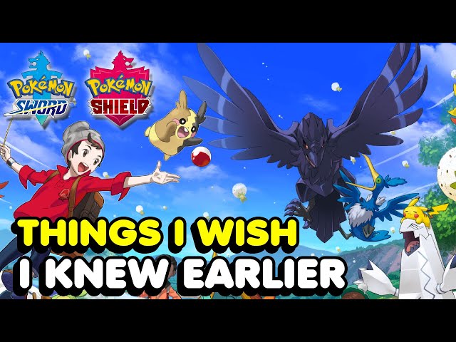 Things I Wish I Knew Earlier In Pokemon Sword & Shield (Tips & Tricks)