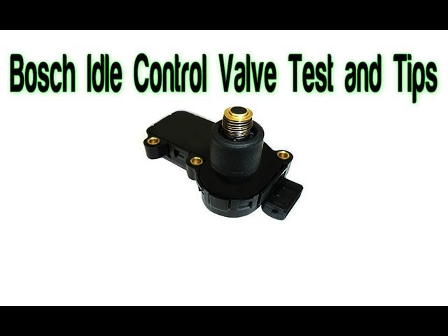 Idle Control Valve Bosch