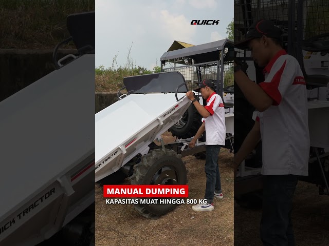 Angkut Hingga 800KG! Alat Angkut Masa Kini QT-16E MD Kuat Ditanjakan   #quicktraktor