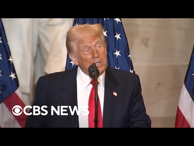 Trump insists on Gaza plan, dangerous U.S. snow storm expected, more | CBS News 24/7