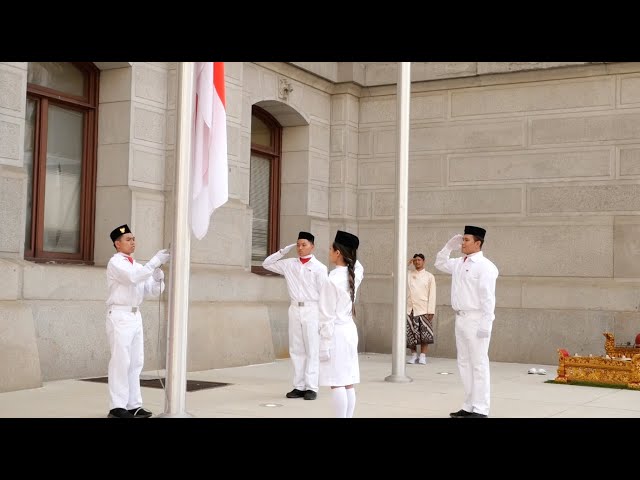 2024 Indonesian Independence Day, Flag Raising Ceremony, City Hall