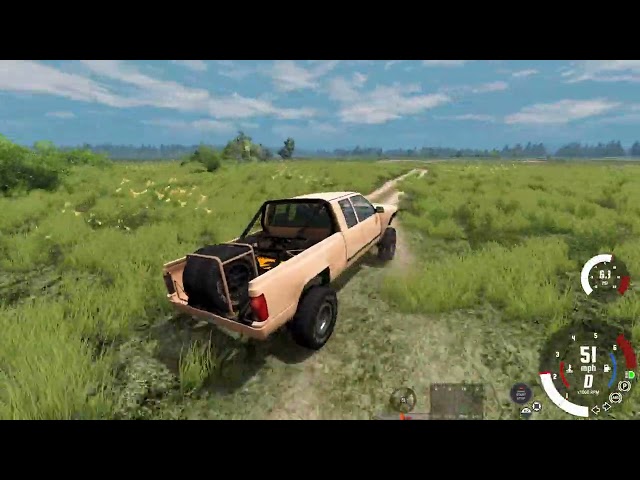 BeamNG.Drive- All Terrain build on the Rally Road