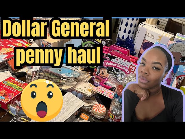 1¢ 🔥 Dollar General Penny Haul Chitchat