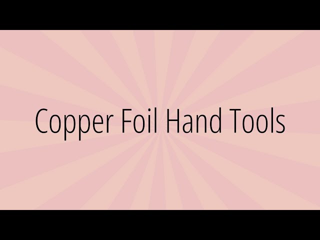 How to Use the Hand Foilers