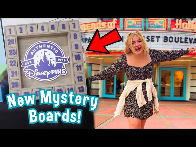 NEW Pin Trading Mystery Boards | Hollywood Studios UPDATED Pin Locations