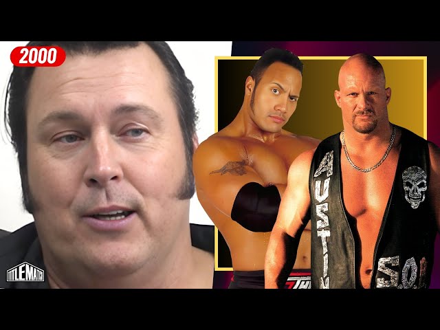 Honky Tonk Man compares The Rock, Steve Austin, Triple H in 2000