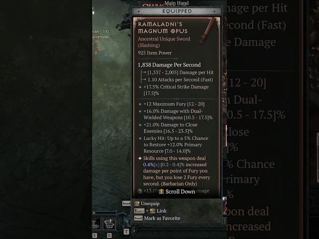 DiabloIV BUDGET Whirlwind Barbarian Gear in Under 1 MINUTE!