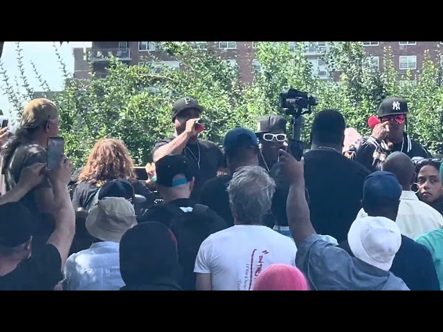 Chuck D & Flavor Flav - Welcome to the Terrordome - in the BX on the 50th Anniversary of Hip Hop