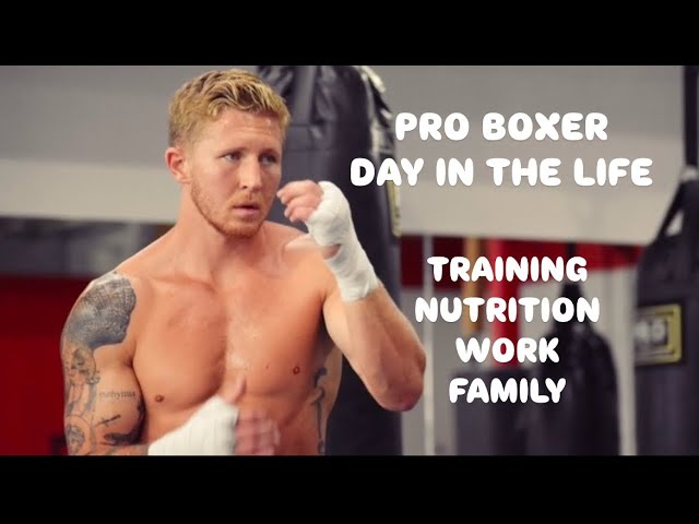 PRO BOXER DAY IN THE LIFE VLOG- TRAINING NUTRITION WORK FAMILY