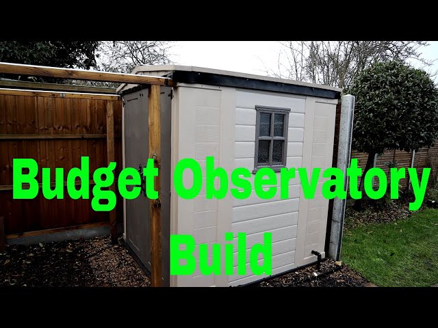 Build a Roll Off Roof Observatory on a BUDGET with Astrobloke!