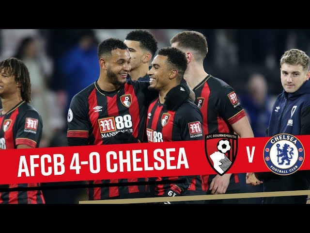 One of our best Premier League performances EVER 🔥| AFC Bournemouth 4-0 Chelsea