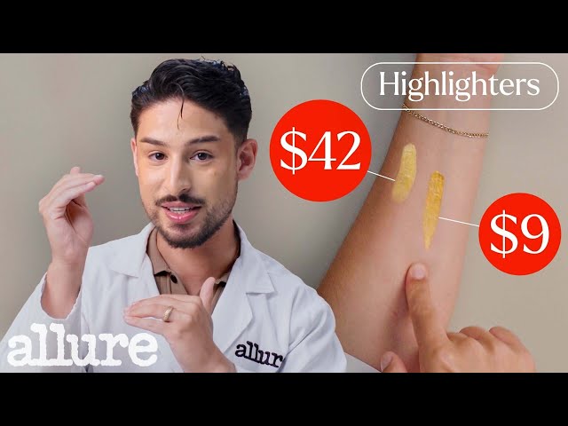 Can a Cosmetic Chemist Tell Which Highlighter Is Cheap Vs. Expensive? | Allure