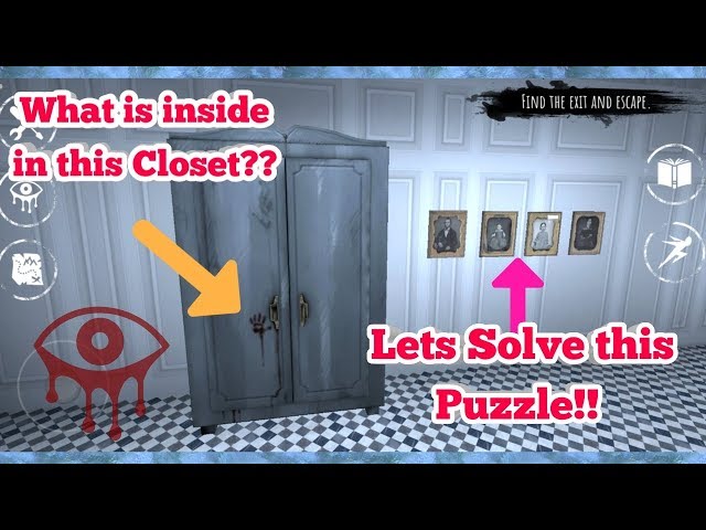 How to Solve this Puzzle?? Eyes:The Horror Game | Secret Room | New Update