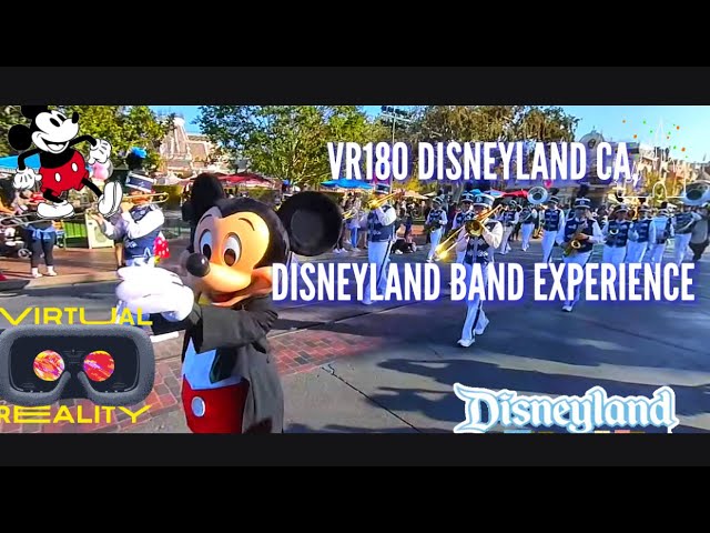 VR180 Disneyland Band, Main Street Nov 2021