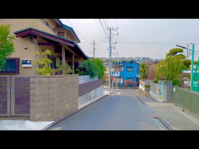 4K Japan Walk - Suburban Tokyo | Modern Japanese Houses | Neighborhood Walking Tour