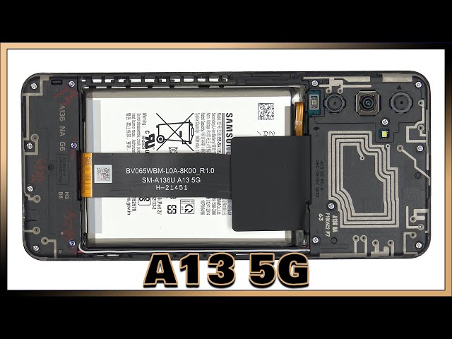 Samsung Galaxy A13 5G Disassembly Teardown Repair Video Review