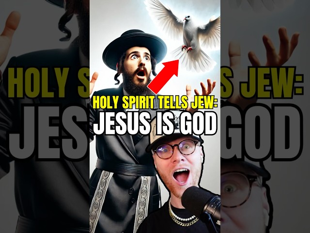 God Tells Orthodox Jew That He Is Jesus😱🤯‼️ #christian #jewish #god #shorts