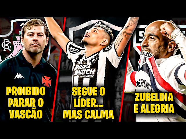 💎 O VASCO É IMPARÁVEL | Botafogo MUITO Líder | São Paulo AFUNDA o Grêmio - E MUITO mais 🏴‍☠️