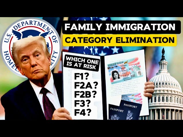 Trump's Plan to End 'Chain Migration': F1, F3, F4 Visas at Risk