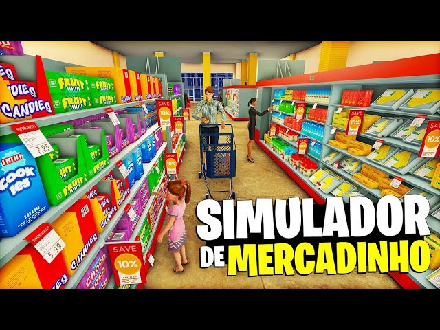 MELHOREI O MERCADINHO e LIBEREI NOVOS PRODUTOS! | NOVO SIMULADOR de SUPERMERCADO MUITO PROMISSOR!