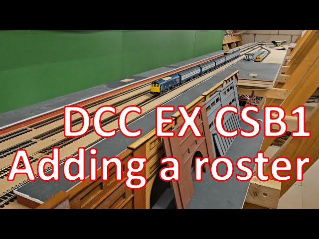 Using the DCC EX Installer to upload a loco roster to a DCC EX CSB1