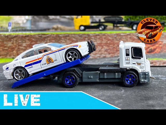 Stop Motion Racing & Action: 700+ Diecast Cars in a 1/64 Scale Diorama