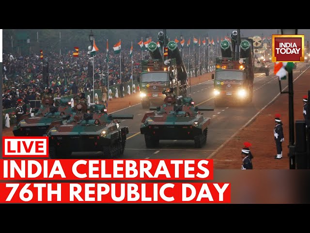 Republic Day 2025 LIVE | India Celebrates76th Republic Day Live | PM Modi LIVE | 76th Republic Day