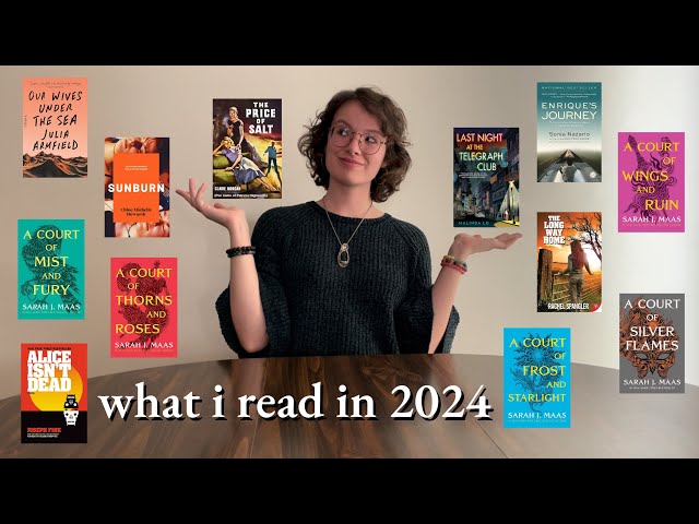 What I Read in 2024 & Sapphic Book Recs!